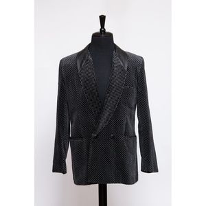 Velvet and Leather Blazer (Item No. 144)